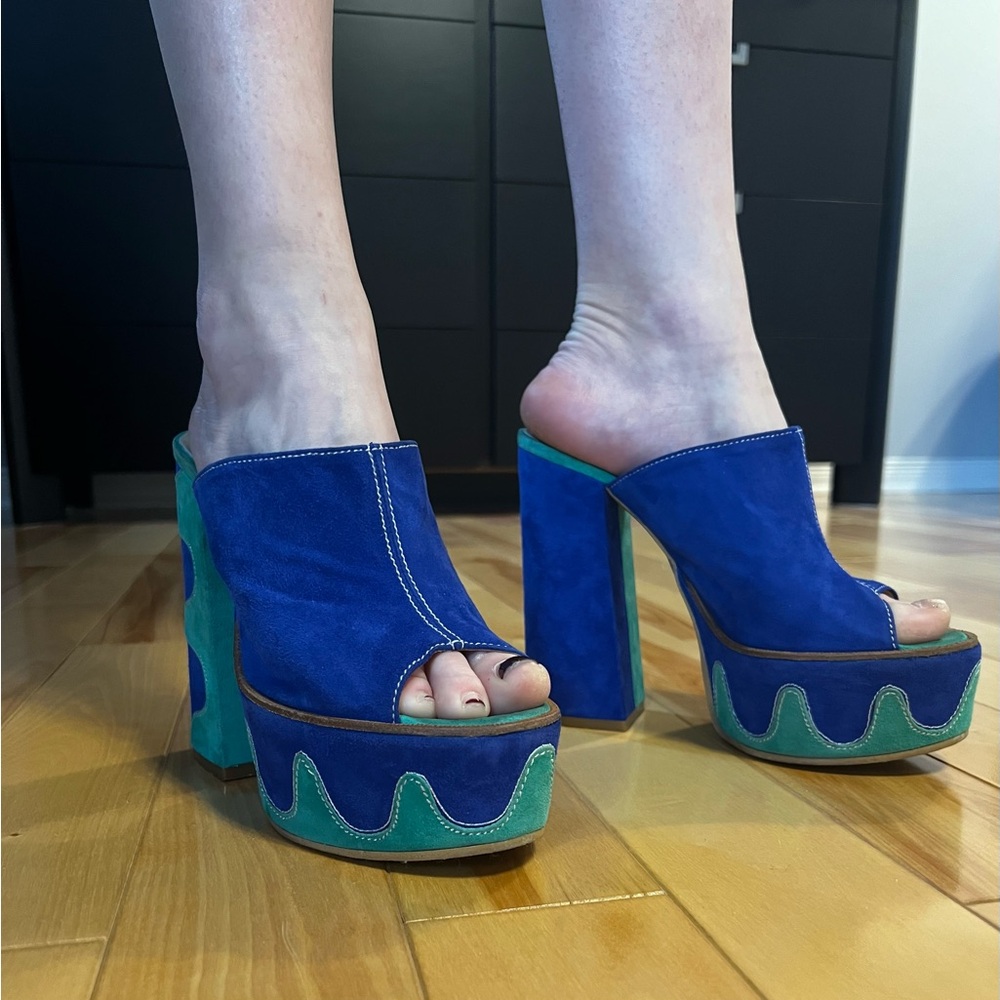 Mimosa platform mules 37.5 - Picture 9 of 9